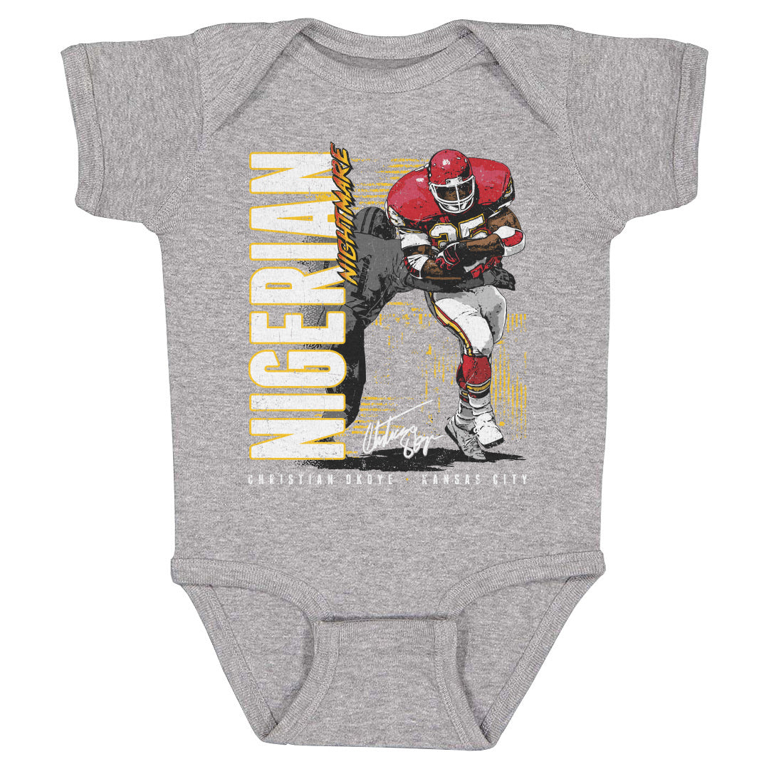 Christian Okoye Kids Baby Onesie | 500 LEVEL