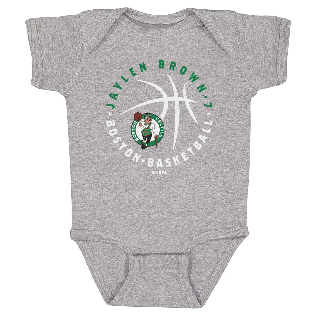 Jaylen Brown Kids Baby Onesie | 500 LEVEL