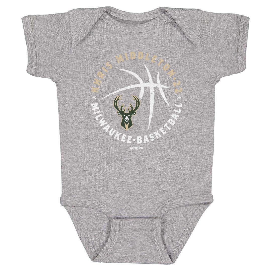 Khris Middleton Kids Baby Onesie | 500 LEVEL