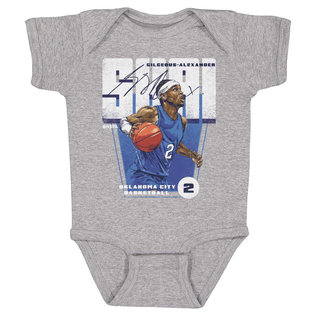 Shai Gilgeous-Alexander Kids Baby Onesie | 500 LEVEL