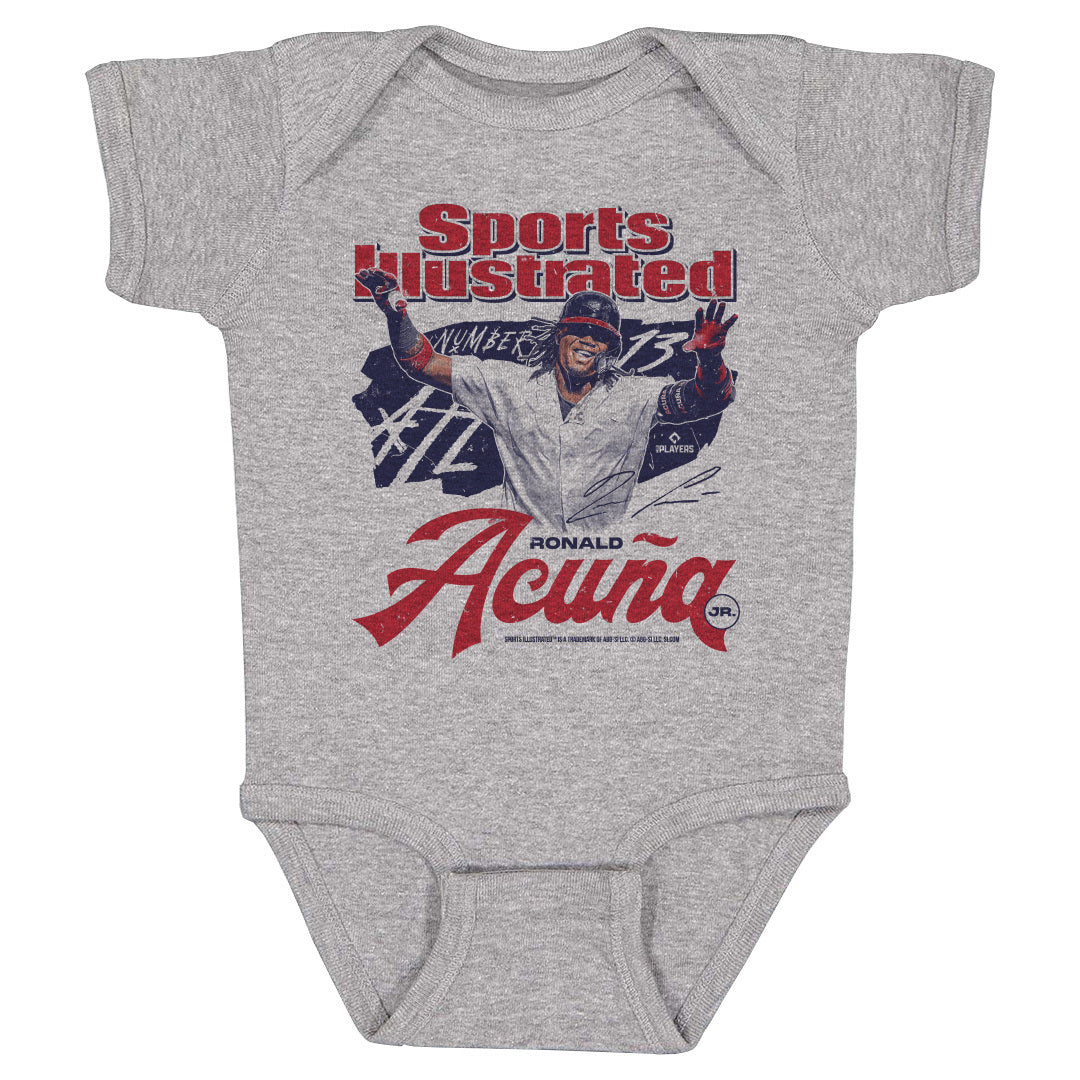 Ronald Acuna Jr. Kids Baby Onesie | 500 LEVEL