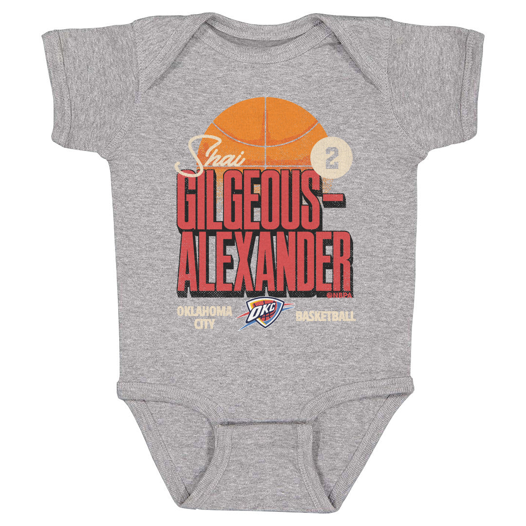 Shai Gilgeous-Alexander Kids Baby Onesie | 500 LEVEL