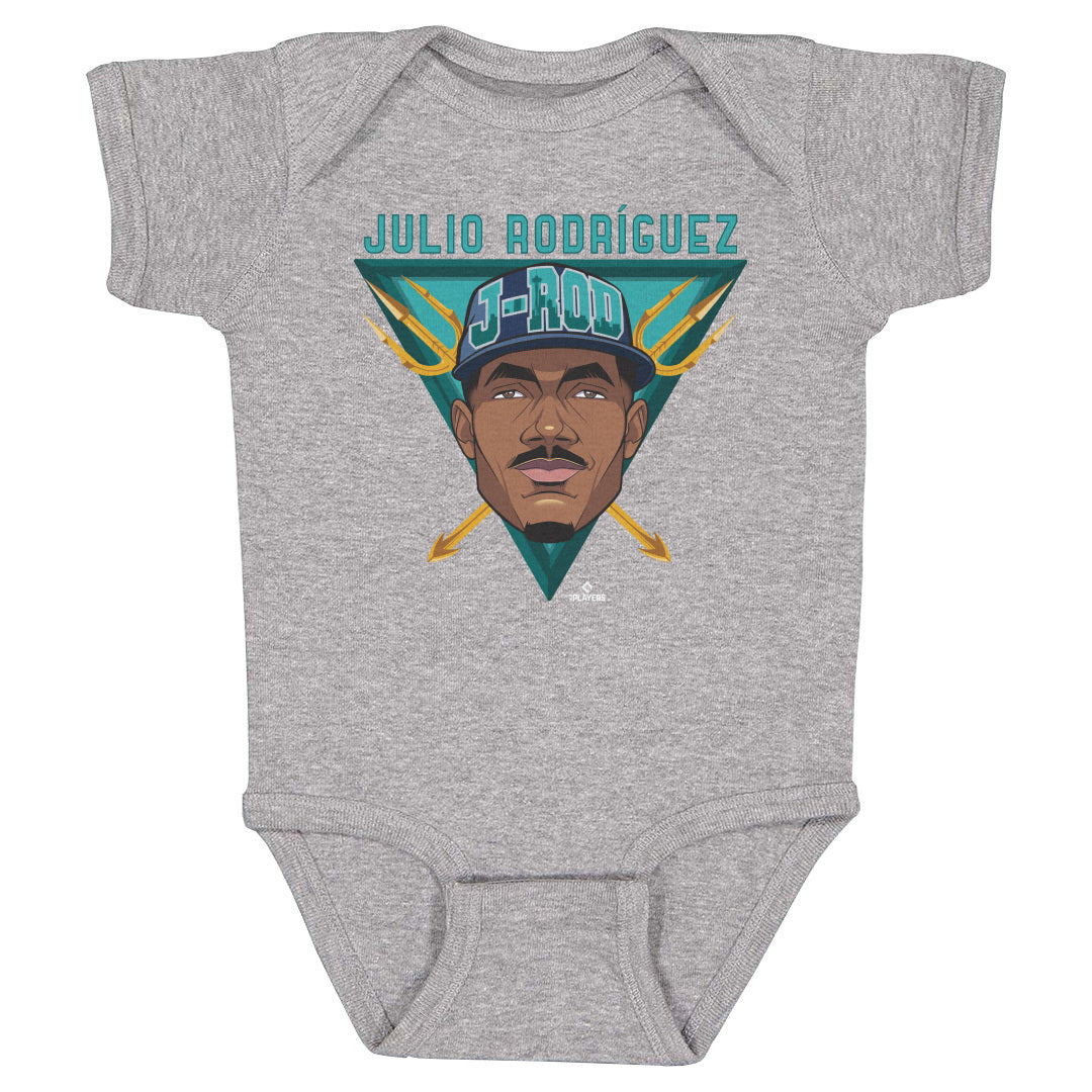 Julio Rodriguez Kids Baby Onesie | 500 LEVEL