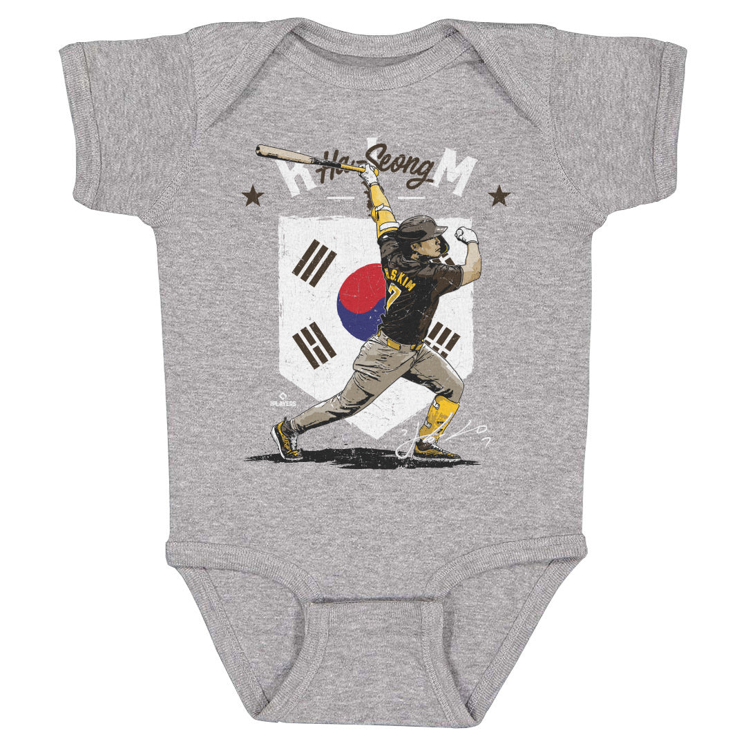 Ha-Seong Kim Kids Baby Onesie | 500 LEVEL