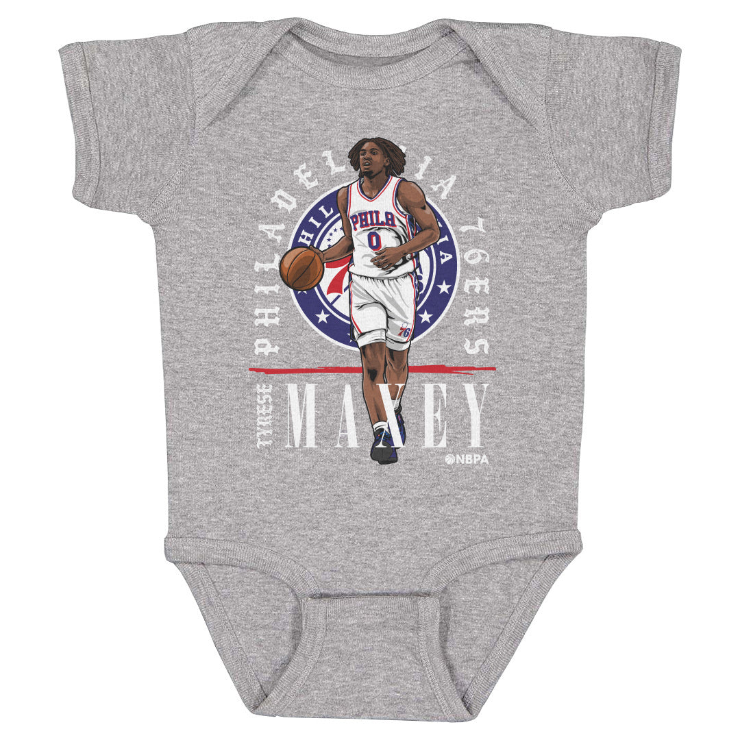 Tyrese Maxey Kids Baby Onesie | 500 LEVEL