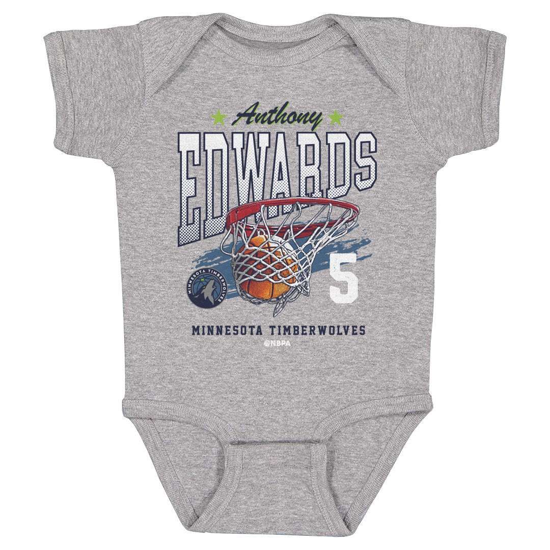 Anthony Edwards Kids Baby Onesie | 500 LEVEL