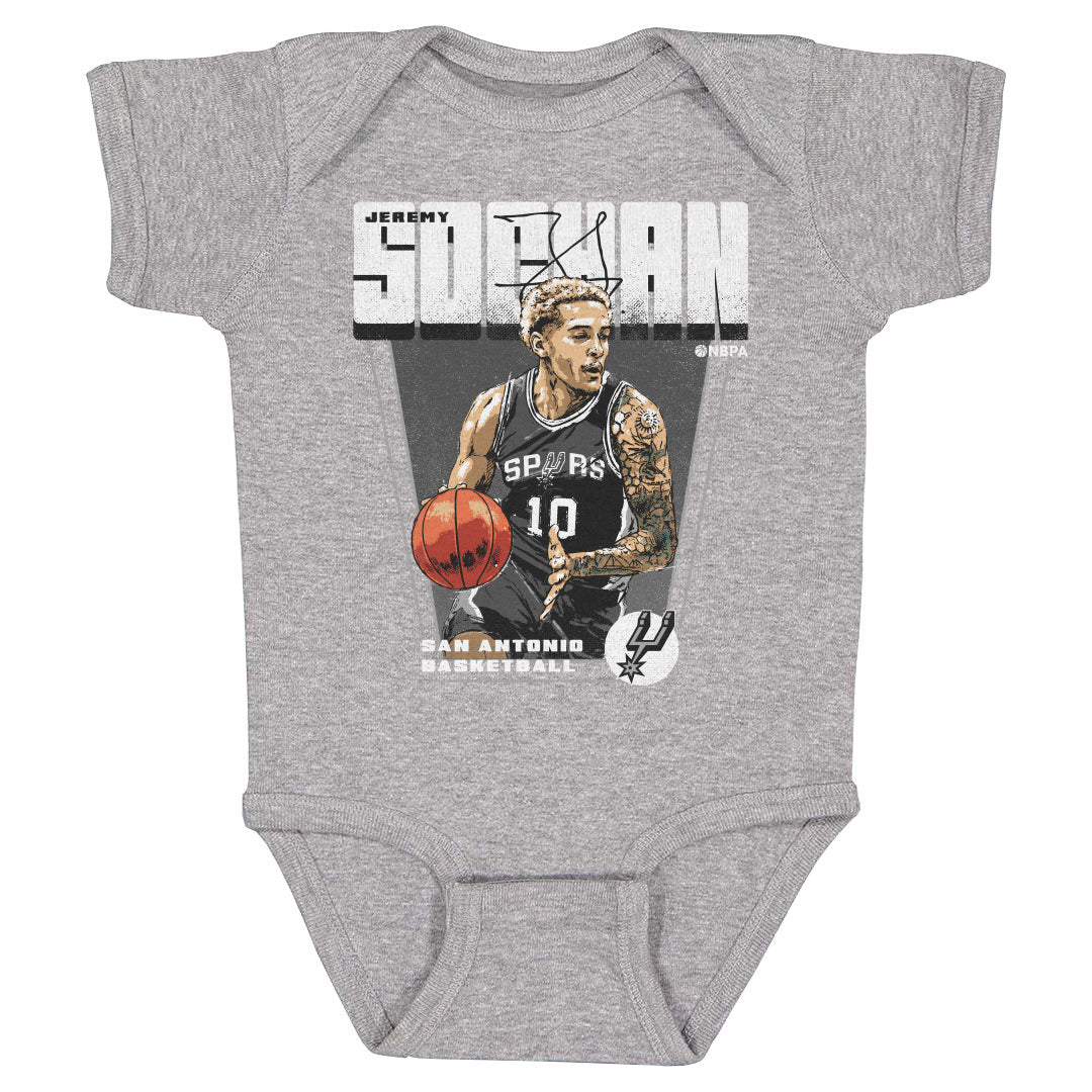 Jeremy Sochan Kids Baby Onesie | 500 LEVEL