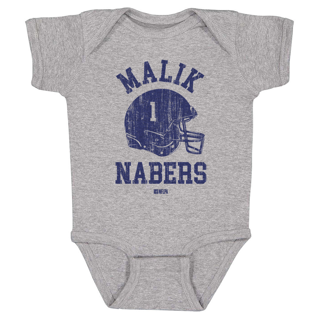 Malik Nabers Kids Baby Onesie | 500 LEVEL