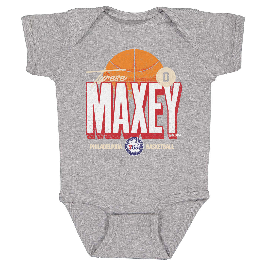 Tyrese Maxey Kids Baby Onesie | 500 LEVEL