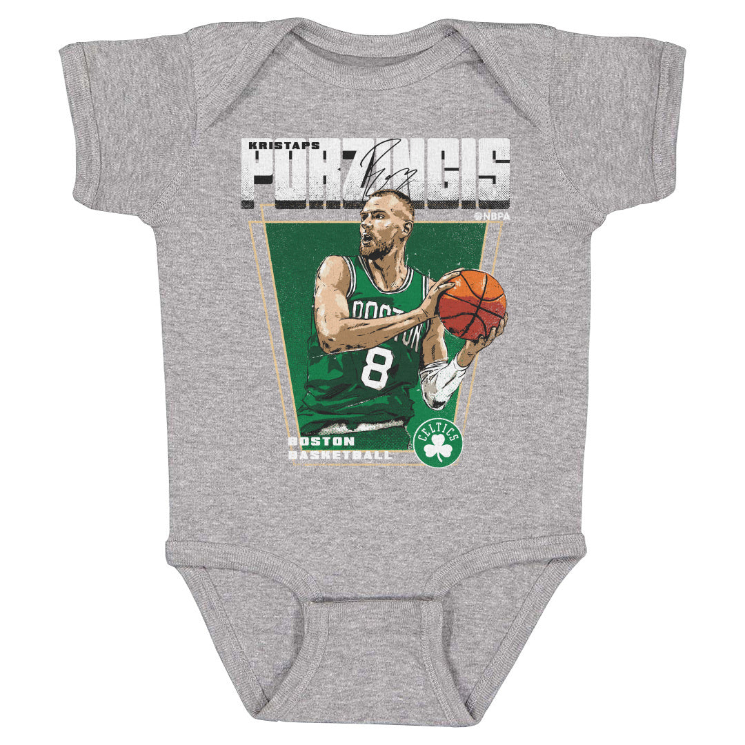 Kristaps Porzingis Kids Baby Onesie | 500 LEVEL