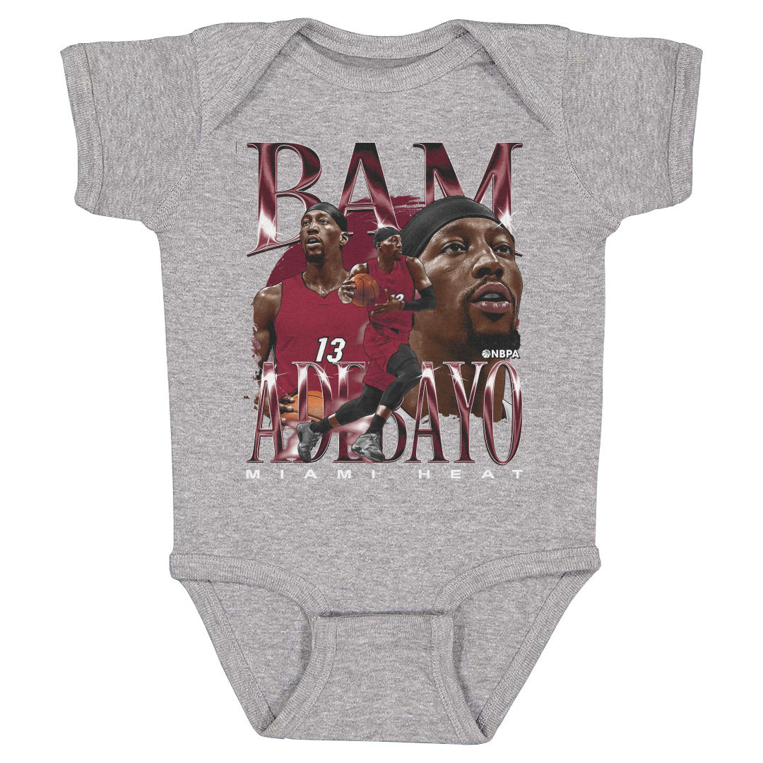 Bam Adebayo Kids Baby Onesie | 500 LEVEL