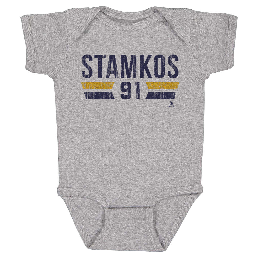 Steven Stamkos Kids Baby Onesie | 500 LEVEL