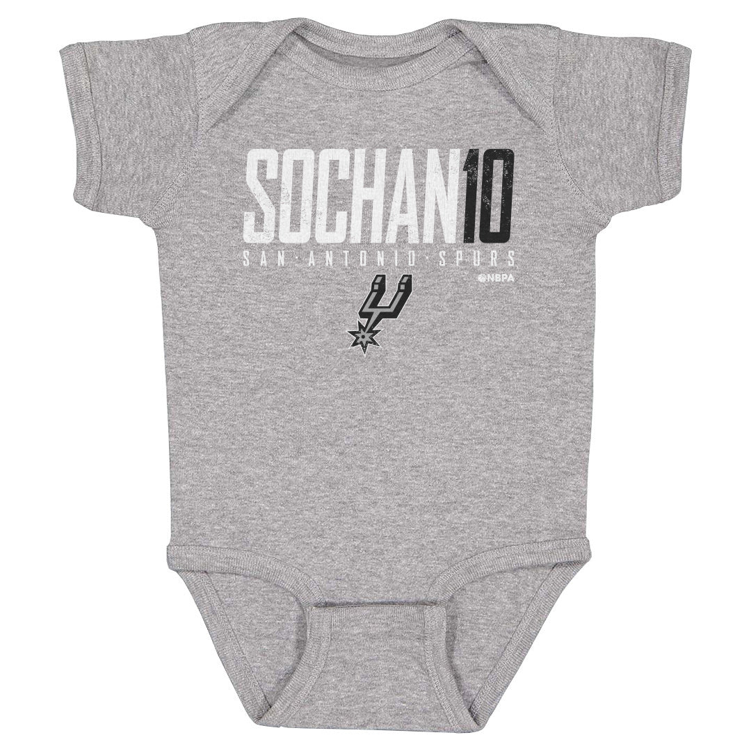 Jeremy Sochan Kids Baby Onesie | 500 LEVEL