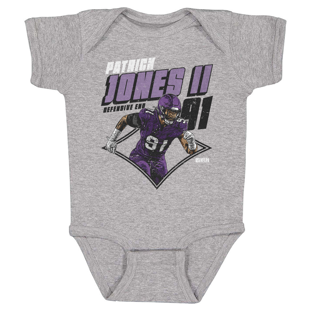 Patrick Jones II Kids Baby Onesie | 500 LEVEL