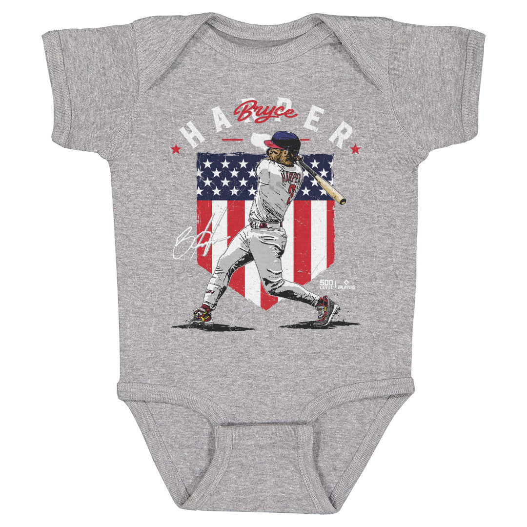 Bryce Harper Kids Baby Onesie | 500 LEVEL