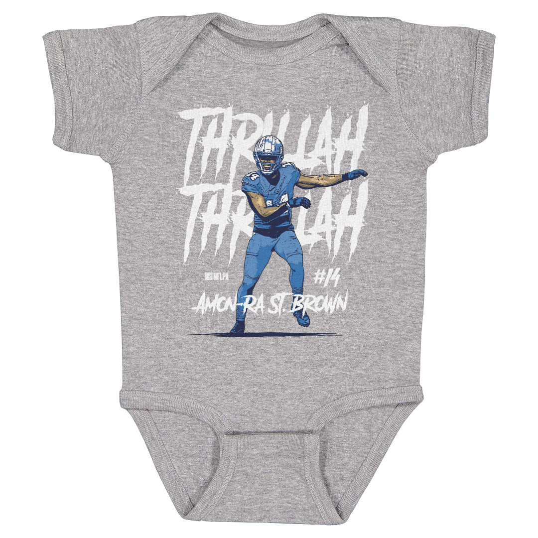 Amon-Ra St. Brown Kids Baby Onesie | 500 LEVEL