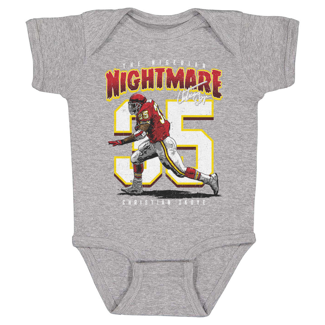 Christian Okoye Kids Baby Onesie | 500 LEVEL