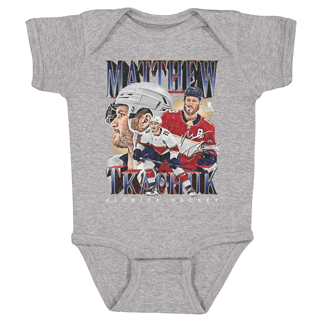 Matthew Tkachuk Kids Baby Onesie | 500 LEVEL