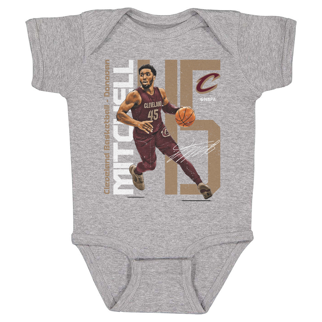 Donovan Mitchell Kids Baby Onesie | 500 LEVEL