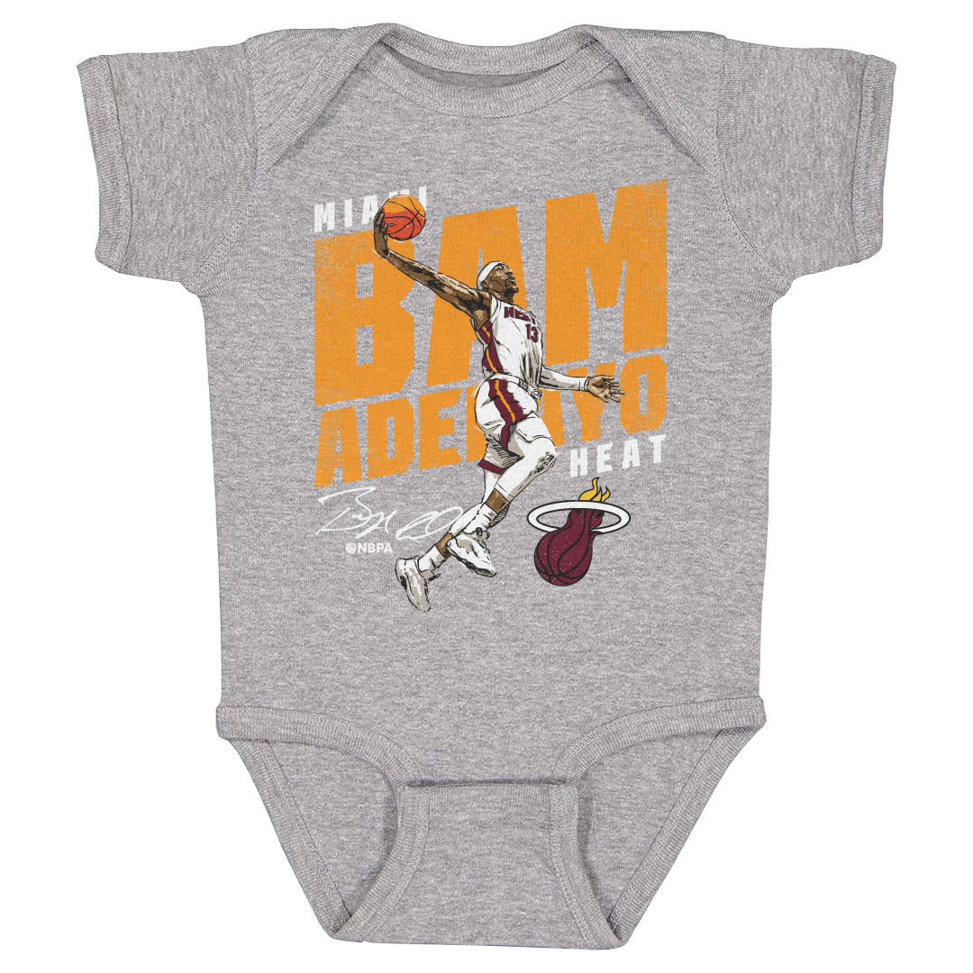 Bam Adebayo Kids Baby Onesie | 500 LEVEL