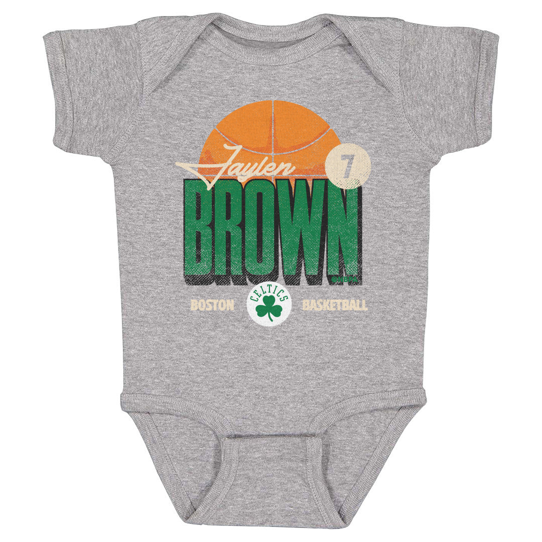 Jaylen Brown Kids Baby Onesie | 500 LEVEL