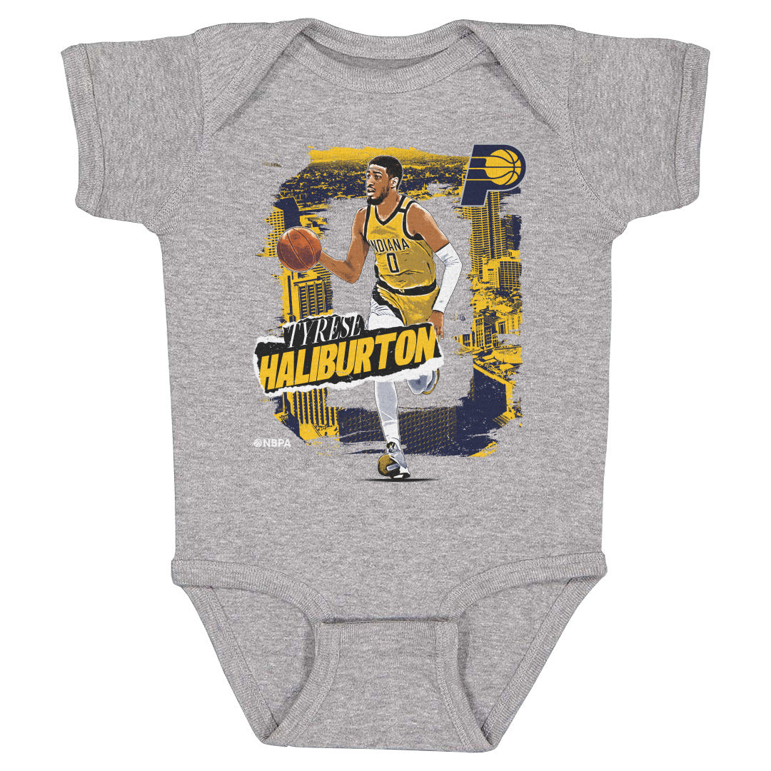 Tyrese Haliburton Kids Baby Onesie | 500 LEVEL