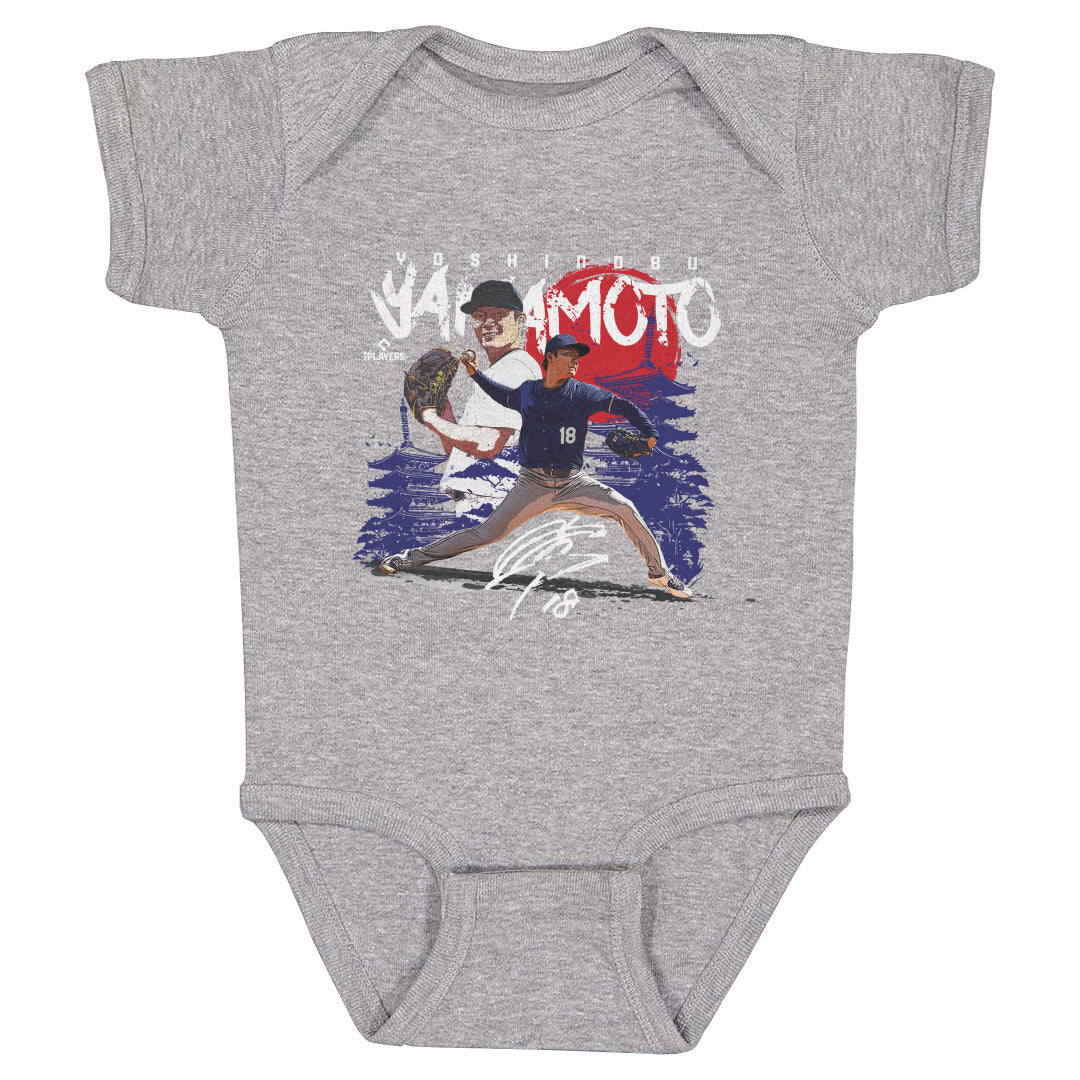 Yoshinobu Yamamoto Kids Baby Onesie | 500 LEVEL