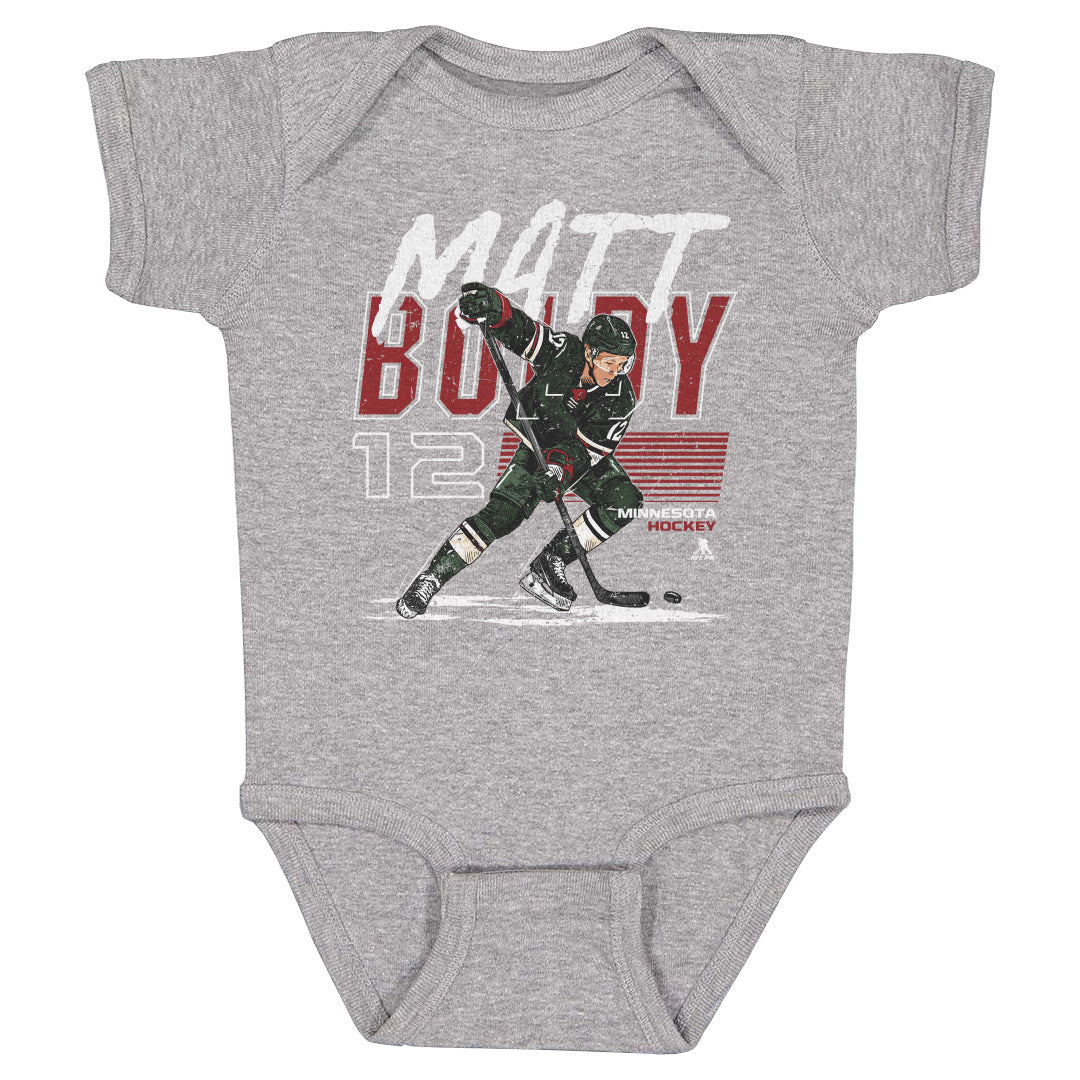 Matt Boldy Kids Baby Onesie | 500 LEVEL