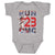 Christian McCaffrey Kids Baby Onesie | 500 LEVEL