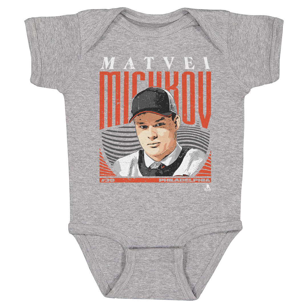 Matvei Michkov Kids Baby Onesie | 500 LEVEL