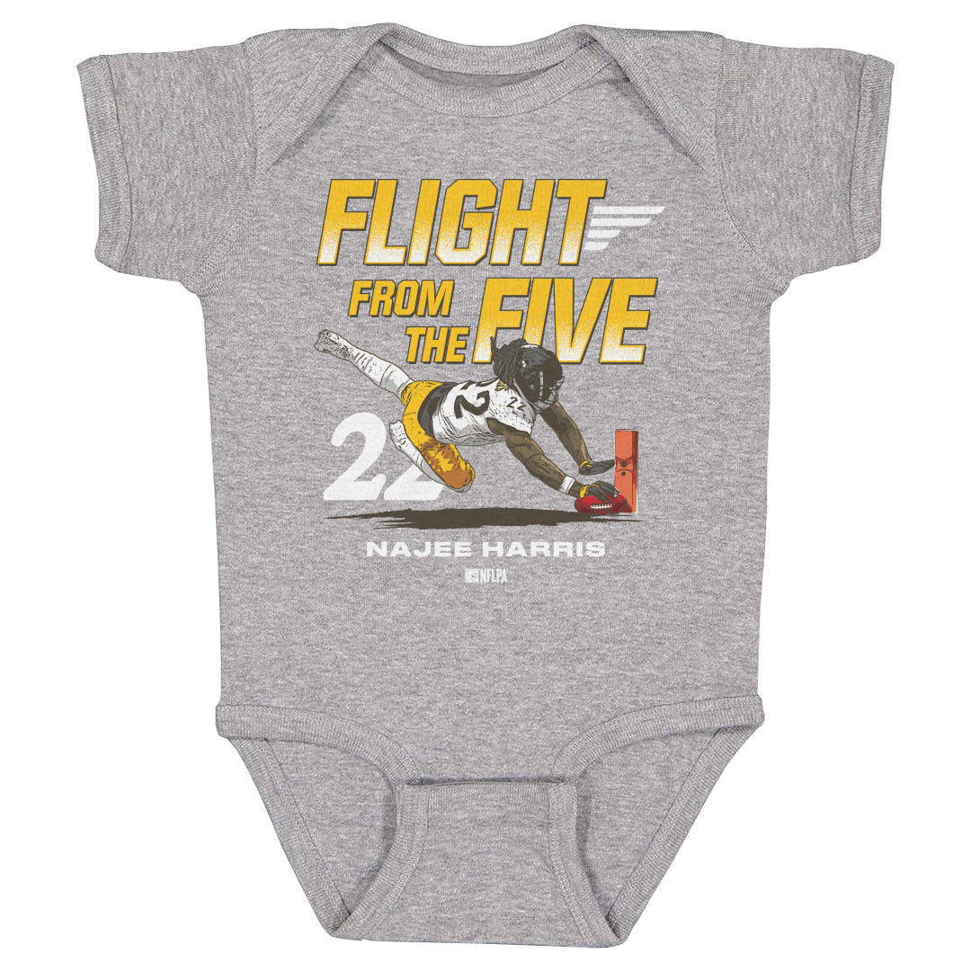 Najee Harris Kids Baby Onesie | 500 LEVEL