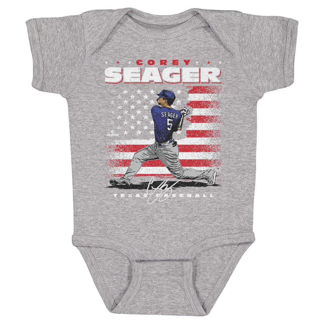 Corey Seager Kids Baby Onesie | 500 LEVEL