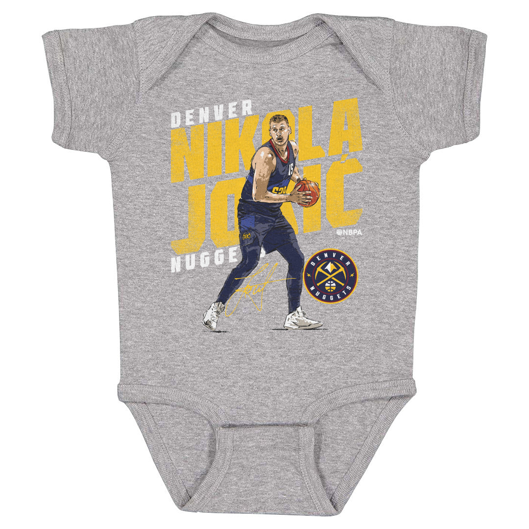 Nikola Jokic Kids Baby Onesie | 500 LEVEL