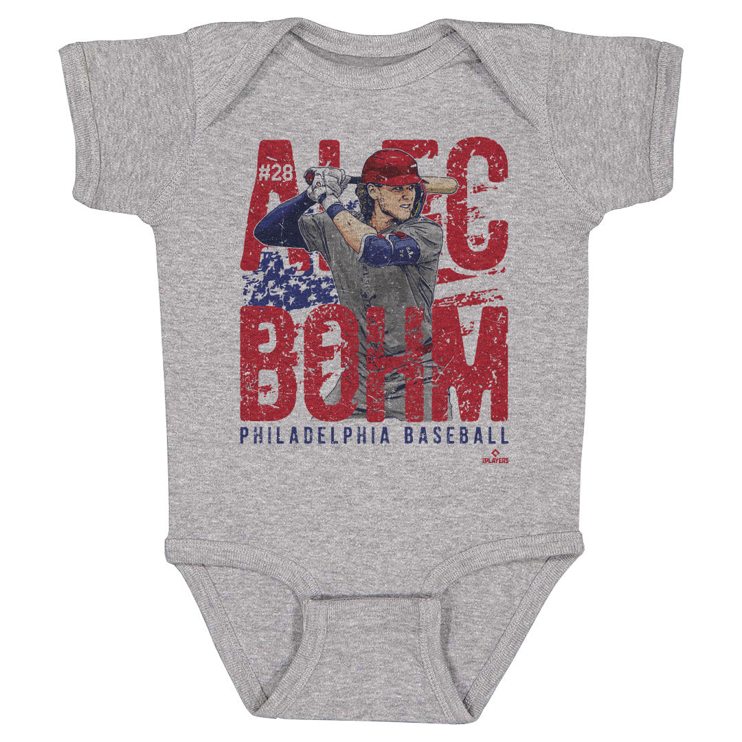 Alec Bohm Kids Baby Onesie | 500 LEVEL