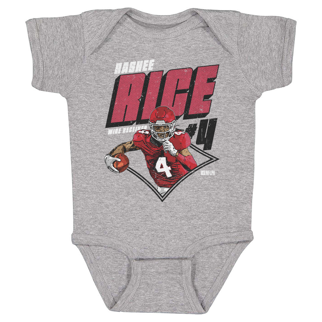 Rashee Rice Kids Baby Onesie | 500 LEVEL