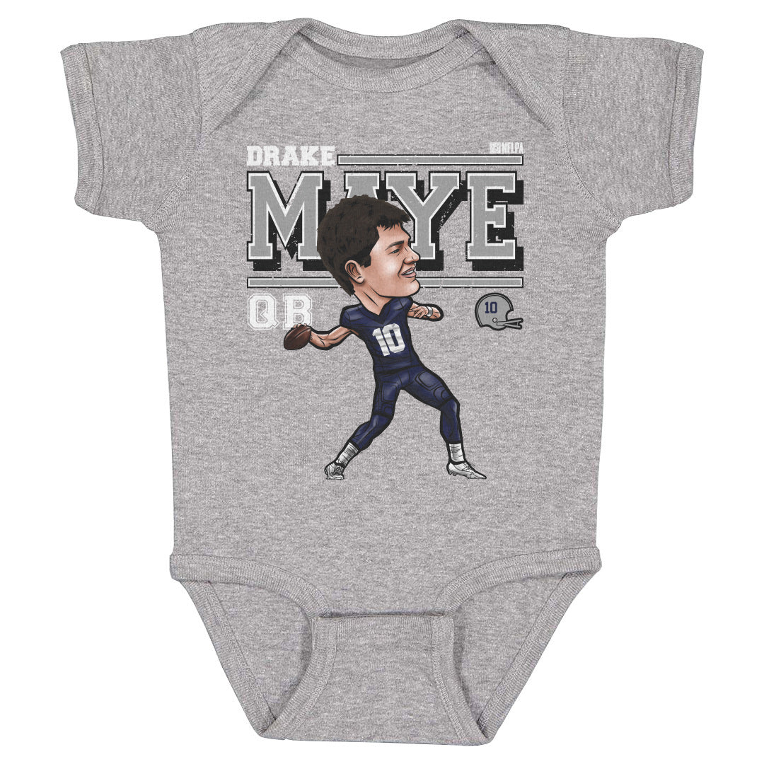 Drake Maye Kids Baby Onesie | 500 LEVEL