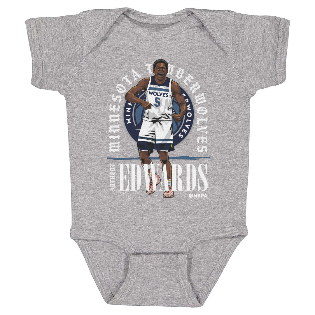 Anthony Edwards Kids Baby Onesie | 500 LEVEL