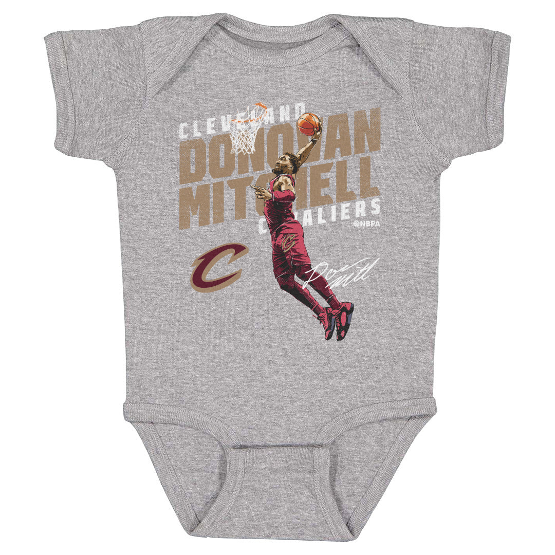 Donovan Mitchell Kids Baby Onesie | 500 LEVEL