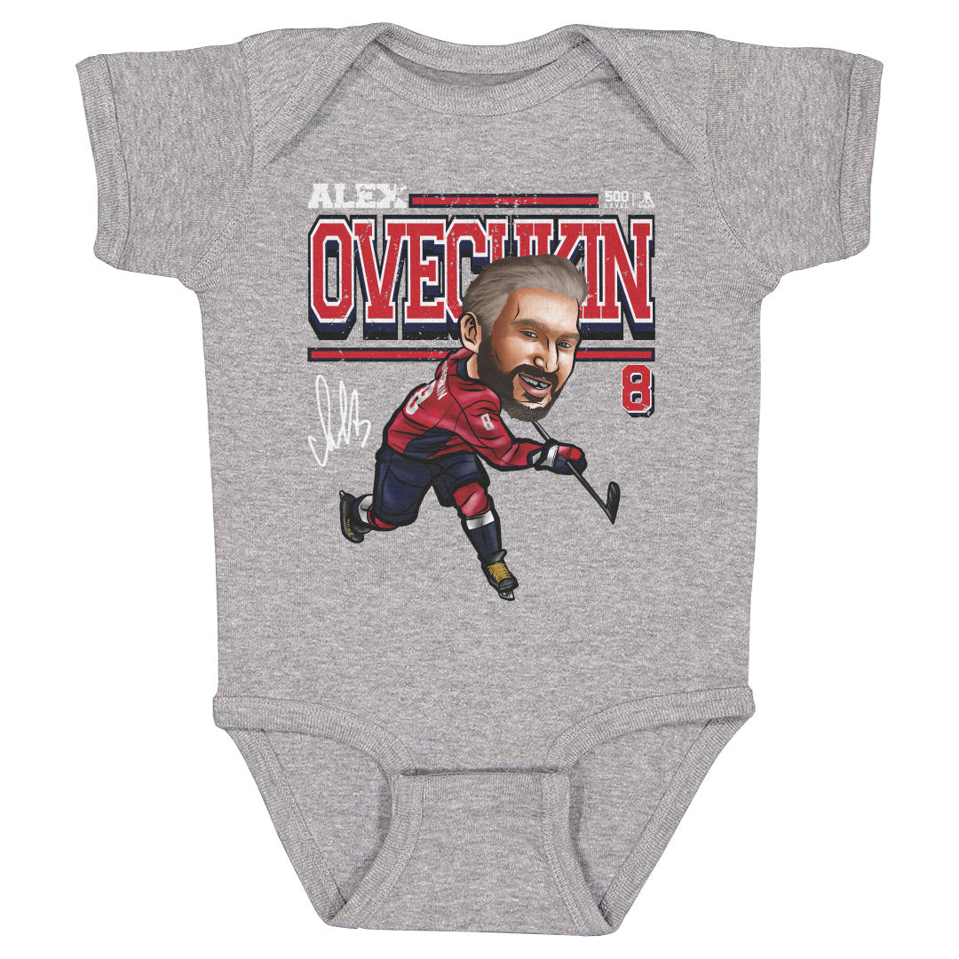 Alex Ovechkin Kids Baby Onesie | 500 LEVEL