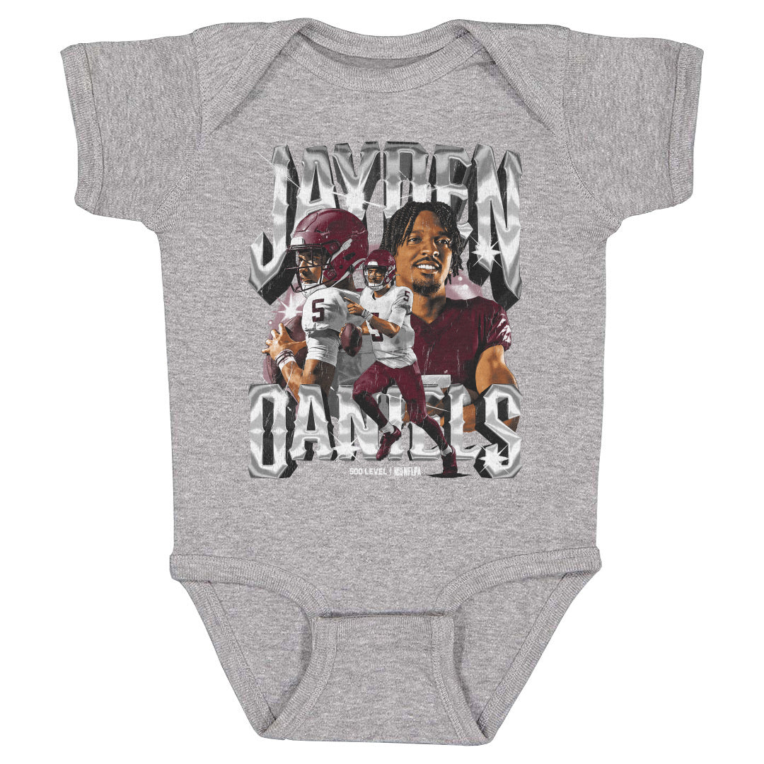 Jayden Daniels Kids Baby Onesie | 500 LEVEL