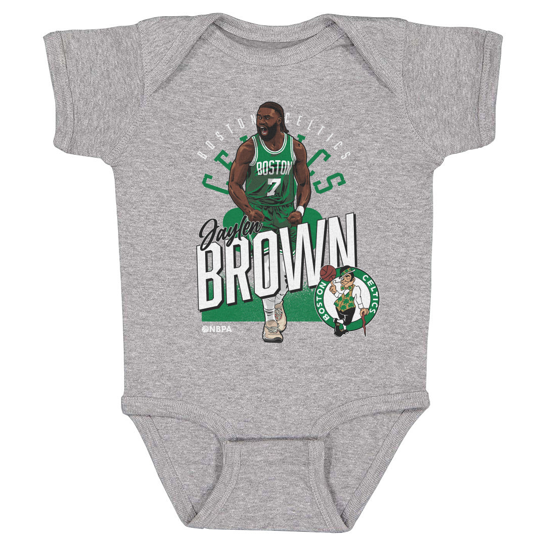 Jaylen Brown Kids Baby Onesie | 500 LEVEL