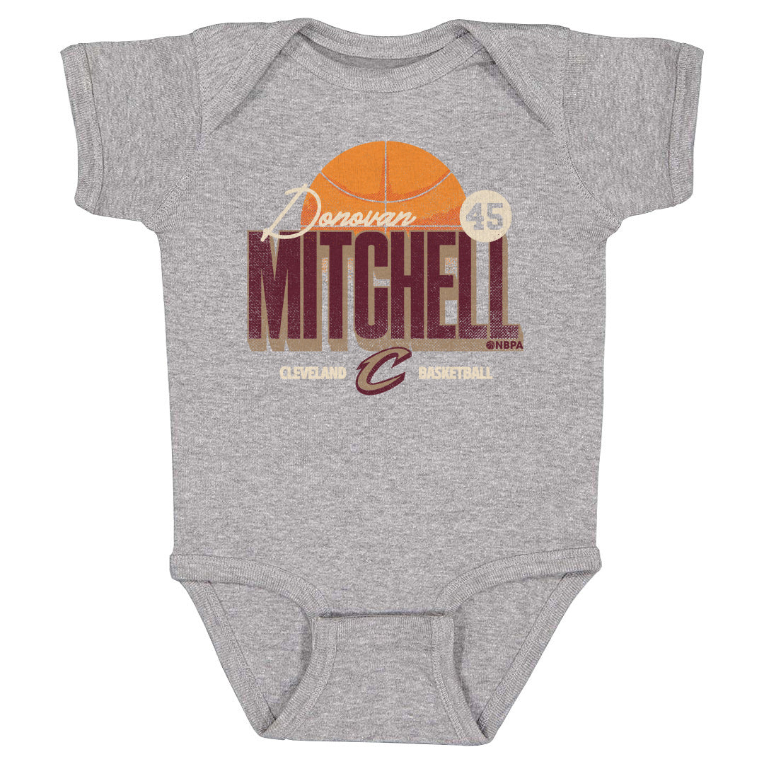 Donovan Mitchell Kids Baby Onesie | 500 LEVEL