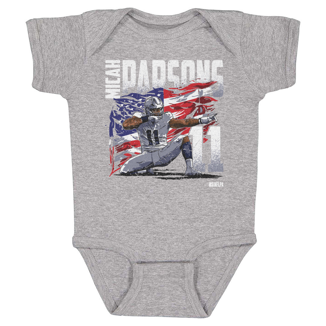 Micah Parsons Kids Baby Onesie | 500 LEVEL