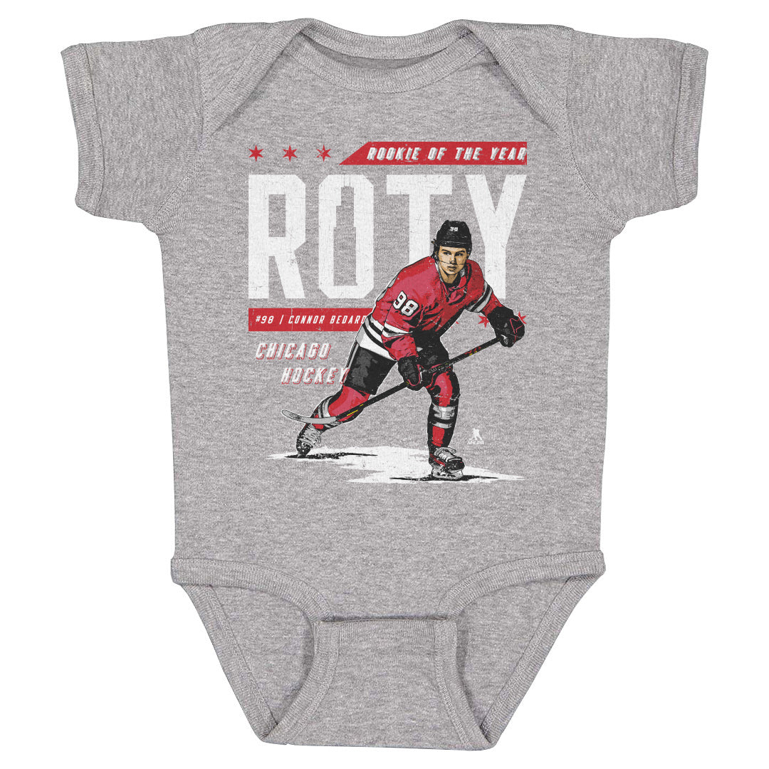 Connor Bedard Kids Baby Onesie | 500 LEVEL