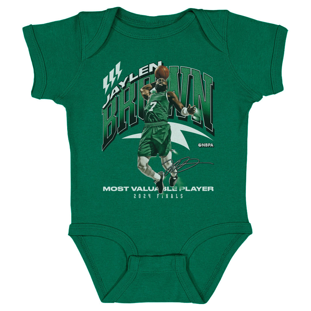 Jaylen Brown Kids Baby Onesie | 500 LEVEL