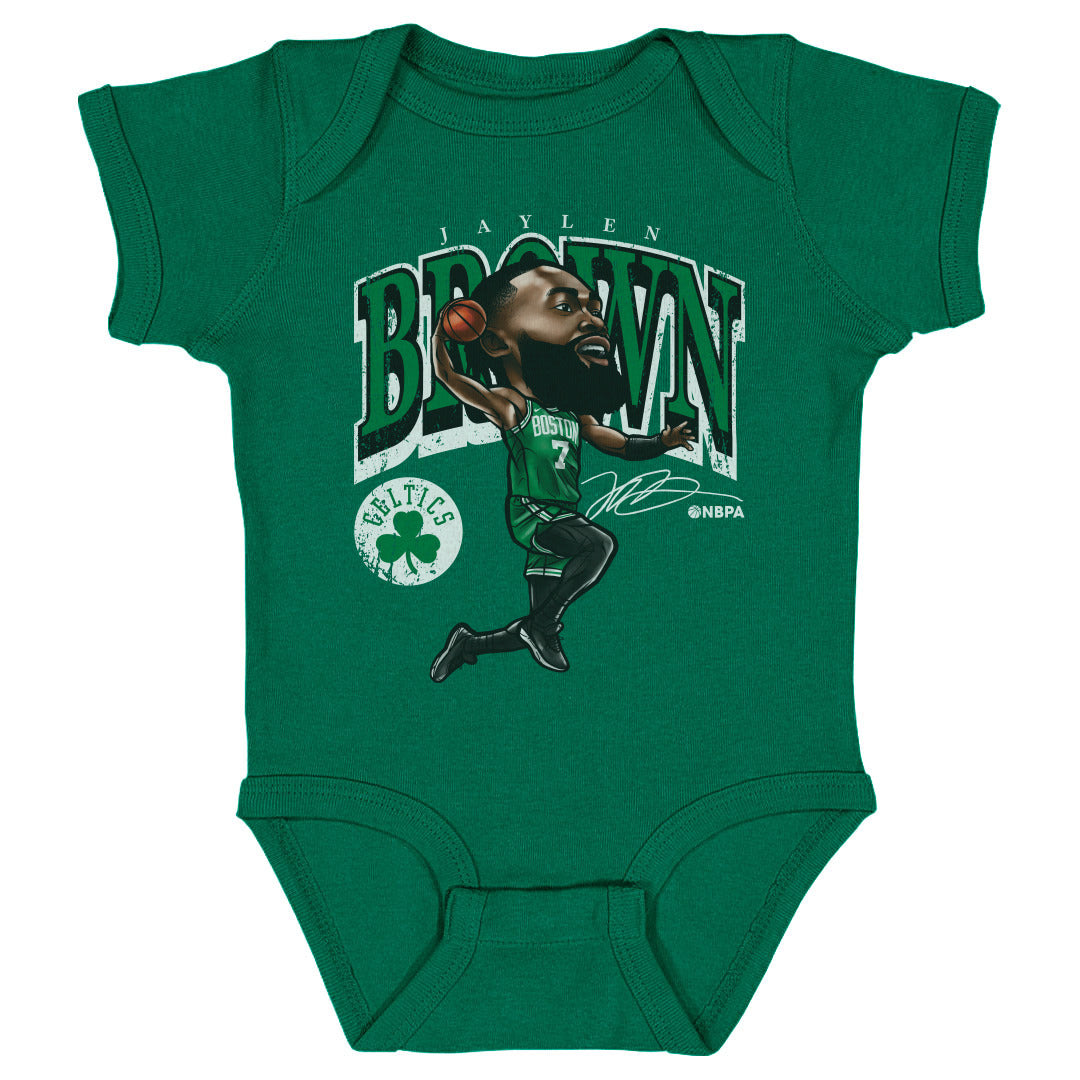 Jaylen Brown Kids Baby Onesie | 500 LEVEL