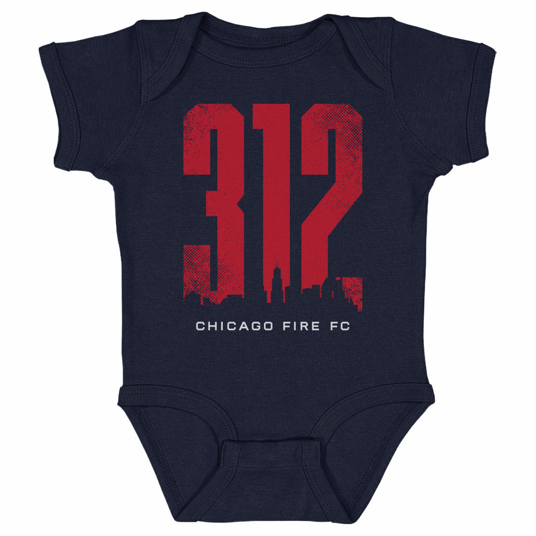 Chicago Fire FC Kids Baby Onesie | 500 LEVEL