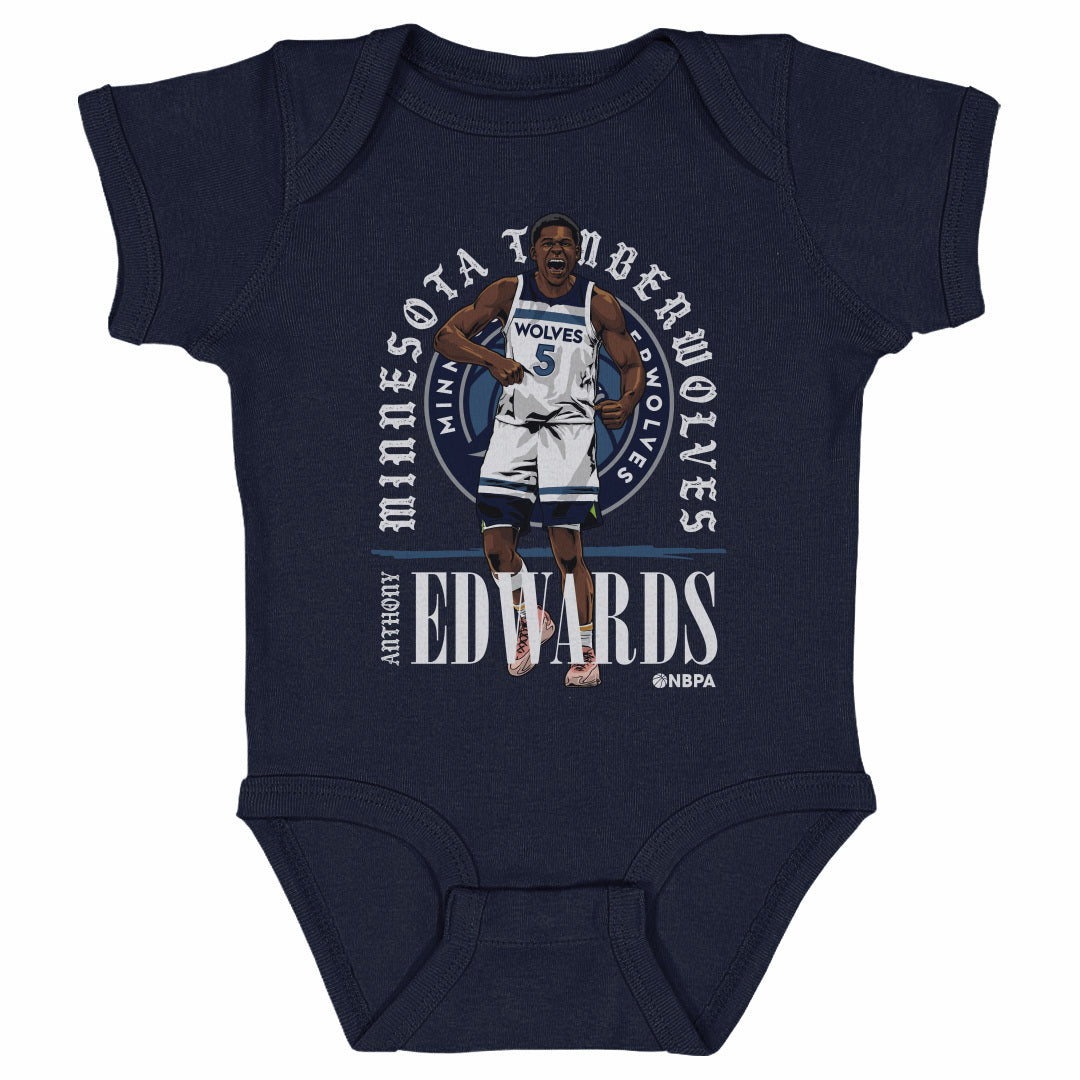 Anthony Edwards Kids Baby Onesie | 500 LEVEL