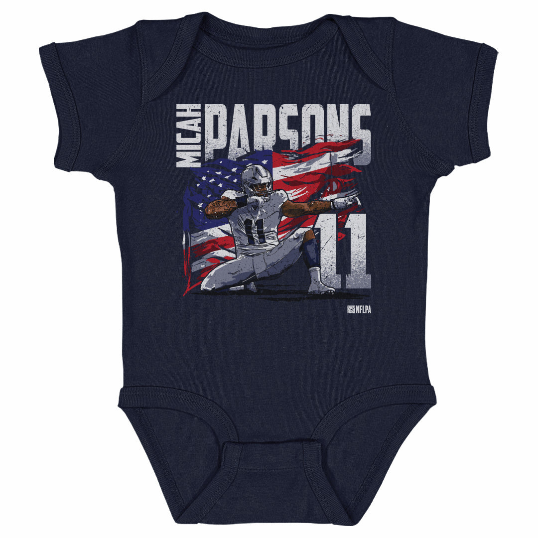 Micah Parsons Kids Baby Onesie | 500 LEVEL