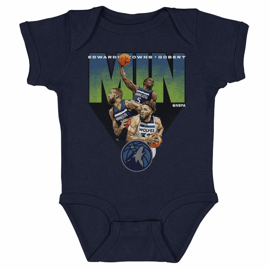 Anthony Edwards Kids Baby Onesie | 500 LEVEL